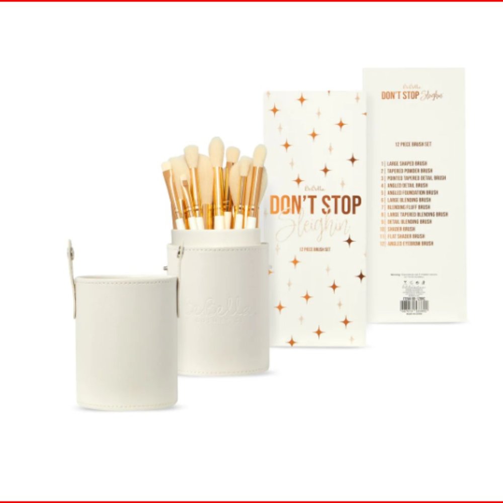 BeBella 'Don't Stop Sleighin'' 12PC Brush Set